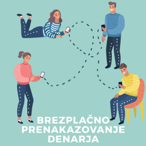 Brezplačno prenakazovanje denarja.