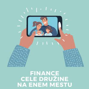 Finance cele družine na enem mestu.